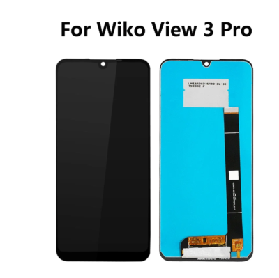 ECRAN LCD COMPLET + VITRE TACTILE POUR WIKO VIEW 5 NOIR (#A288