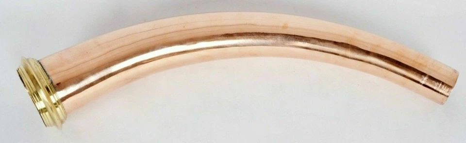 Folk Musical Instrument Professional Social Ceremonies 3 Bent Copper Narsinga - image 2 of 4