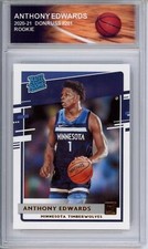 HCWPP - 2020-21 Donruss #201 Anthony Edwards Rated Rookies RC Basketball - 29415