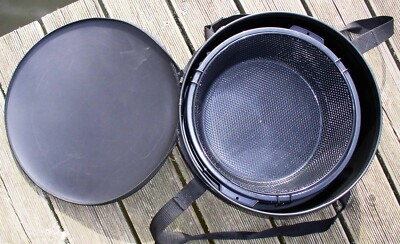 Lorpio EVA Method Bowl Set, Futterwanne mit Sieb & Tasche, Method Feeder, 