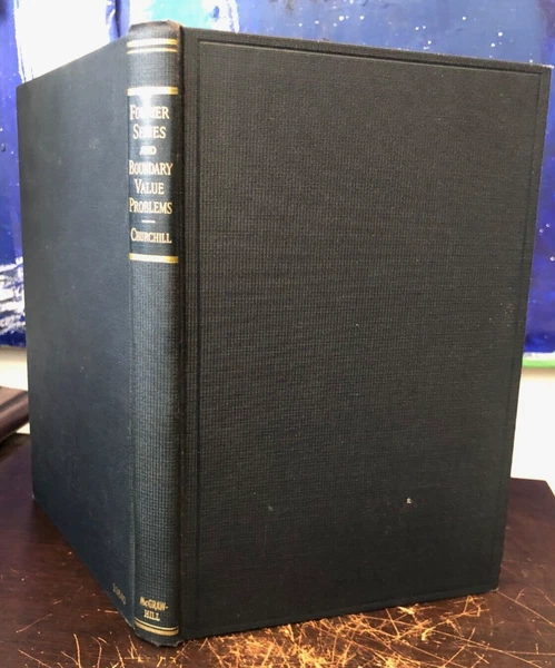 VINTAGE Fourier Series and Boundary Value Problems - Ruel Churchill 1941 1st/VG