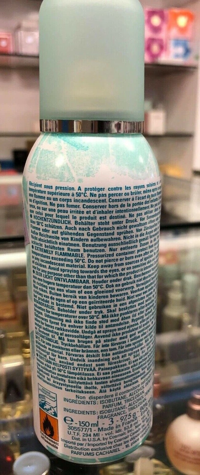 Cacherel D' Eau Eden Desodorante Perfumado Spray 150ml (SIN CAJA) Foto 2 de 4