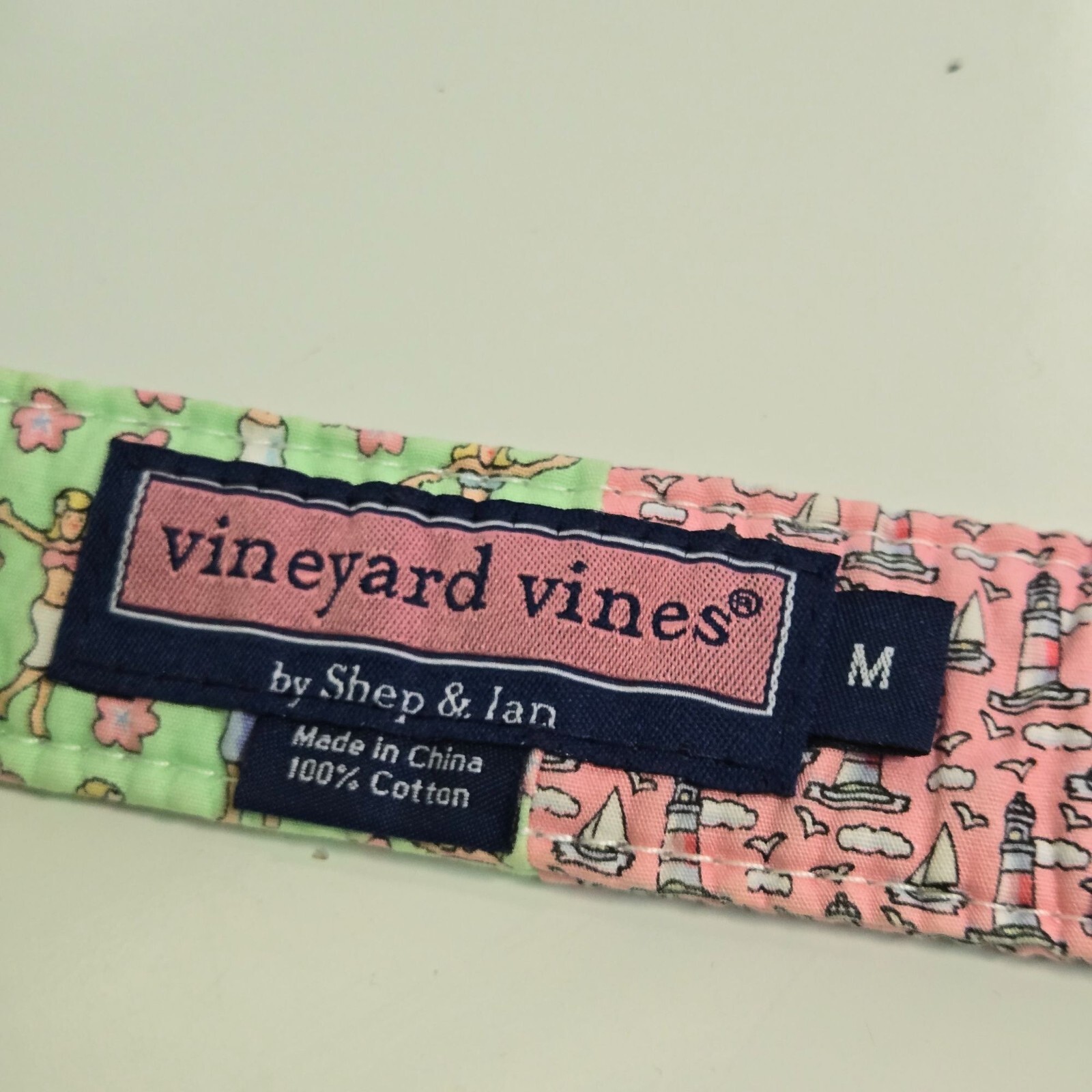 Vineyard Vines Patchwork D Ring Nautical Belt Siz… - image 7