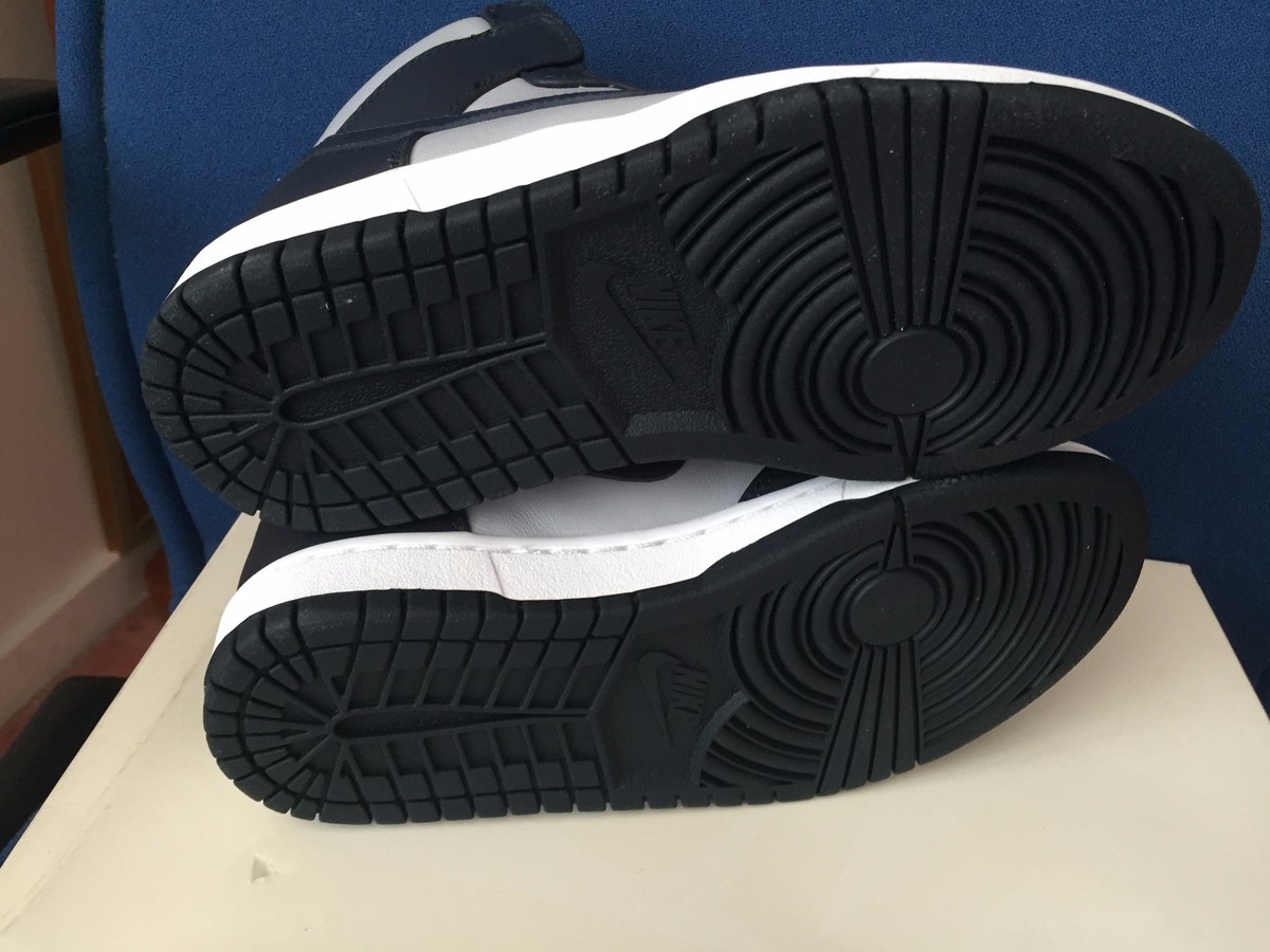 $200 Womens Nike NikeLab x Sacai Dunk Lux Sz 5.5 Grey Navy Blue 