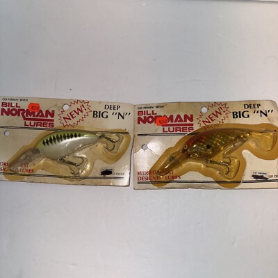 #L121 - Lot of 2, Vintage Bill Norman Deep Big 