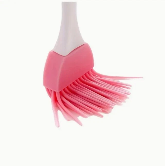 6Pcs Silicone Basting Pastry Barbecue oil Brush for BBQ Basting Kitchen Party US - Image 3 of 4