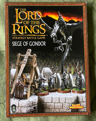 Der Herr der Ringe BELAGERUNG VON GONDOR GW Strategiespiel Buch