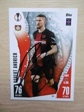 Robert Andrich Autogramm signed TC Topps Uefa Bayer 04 Leverkusen 23/24
