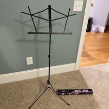 Proline GMS20 Music Stand Black Compact Adjustable