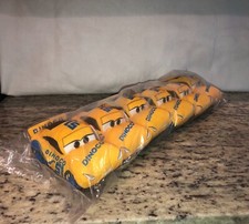  SET OF 6 TY TOY Disney/Pixar Cars 3 Cruz Ramirez, Dinoco Plush 2017 yellow