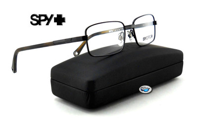 New SPY HUNTER Eyeglasses | Matte Black with Tortoise / Clear Demo Lens