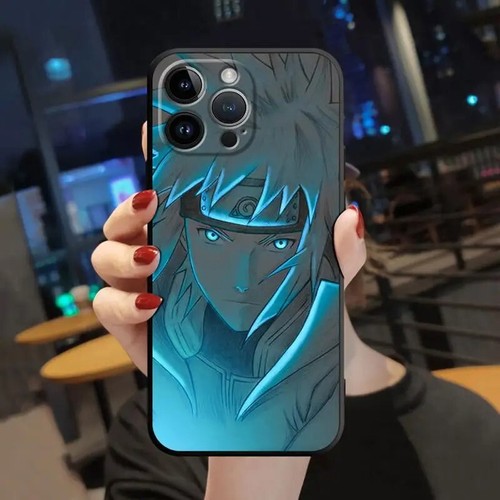 Glowing Naruto Case for Apple iPhone 13, 12, 11, 14, 15, 16 Pro Max + - Zdjęcie 18 z 25