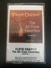 Floyd Cramer The All-Time Favorites Cassette 1987 The Beautiful Music Co.