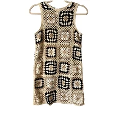 House of Harlow 1960 Crochet Dress Sleeveless Boho XS Festival Concert Outfit