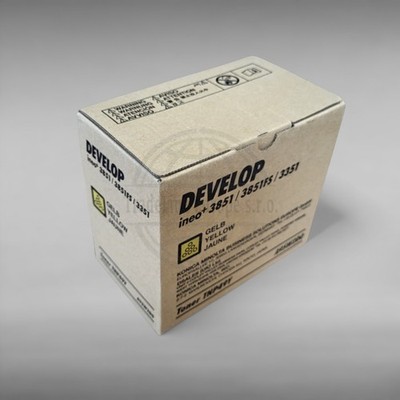 Original Develop TNP49Y toner yellow Develop ineo + 3351 3851 A95W2D0 new original packaging