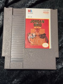 JORDAN vs. BIRD One-on-One Nintendo NES Game Original MB 1995