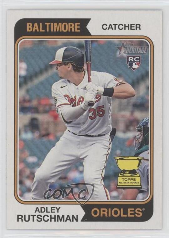 2023 Topps Heritage Adley Rutschman #7 fo7