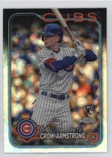 2024 Topps Chrome Logofractor Edition Pete Crow-Armstrong #16 0in6