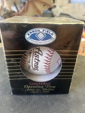 Vintage 2000 Enron Field Baseball Limited Edition Opening Day Astros Vs Phillies