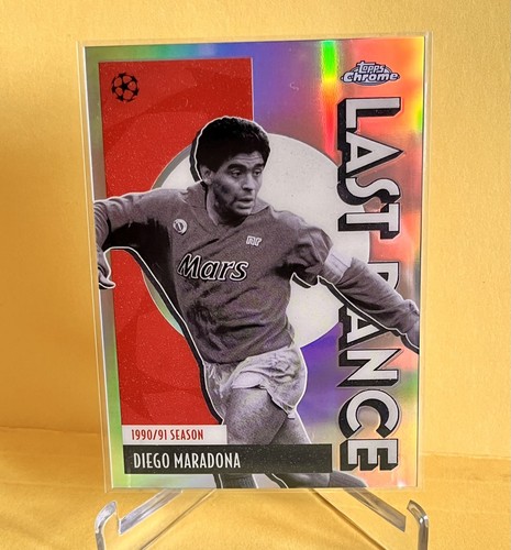 2026 Topps Chrome UEFA Diego Maradona Last Dance LD-10 Napoli