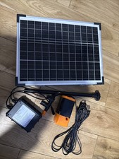 Biling 35W Solar Pond Fountain 1500L/H Water Pump with 2600mah battery