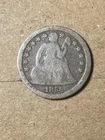 1858 Seated Liberty Dime - As Shown! (#1912)