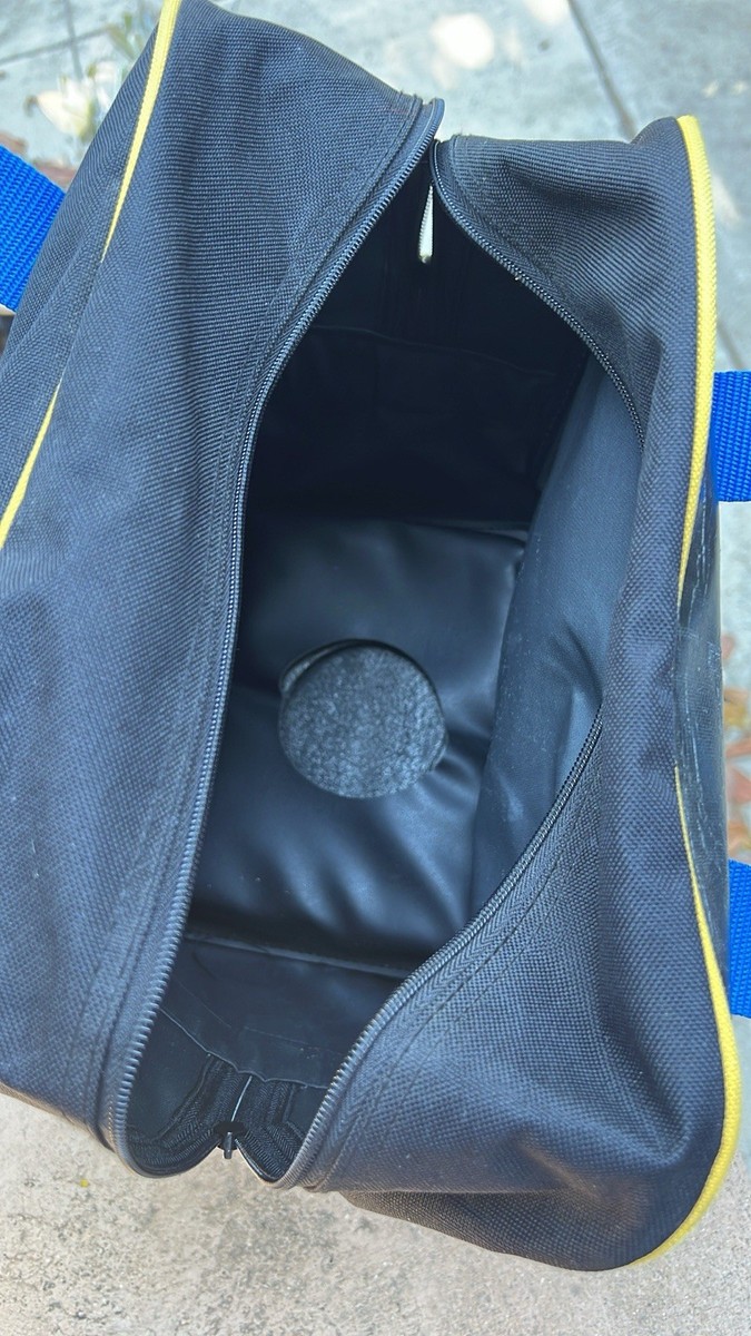 Nylon Bowler Bag Track Select Grey/Yellow Ball Tote Bowling Bag