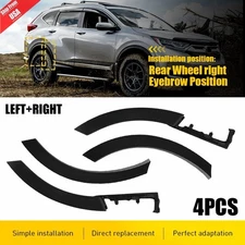 New Door Flare Molding Trim Front Rear Set of 4 For 2017-2022 Honda CR-V CRV