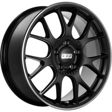 Bbs Ch123bpo Chr 19 X 9.5 Wheel - Satin Black With Polished Outer Lip Ring