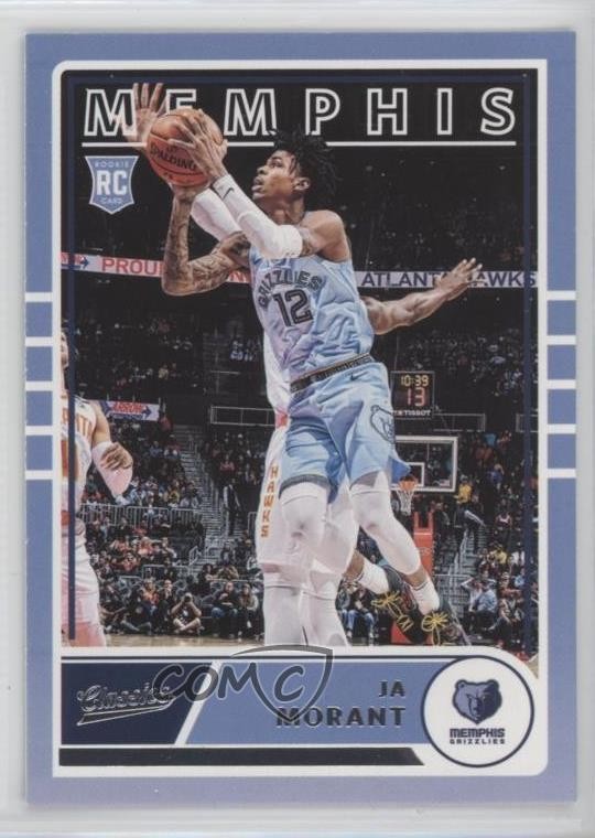 2019-20 Panini Chronicles Classics Ja Morant #654 oh4