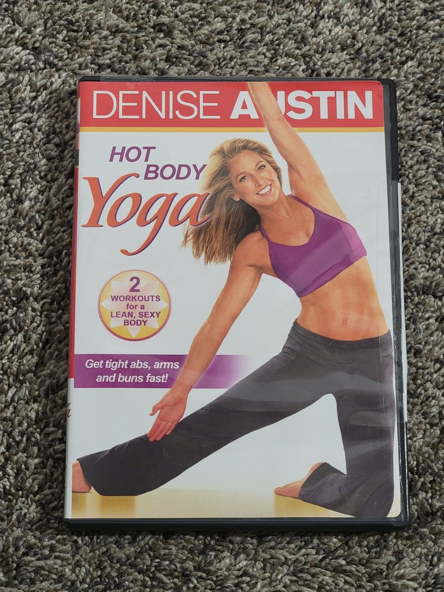 Denise Austin Hot Body Yoga DVD - Yoga Fit & Sculpt Workouts - Get