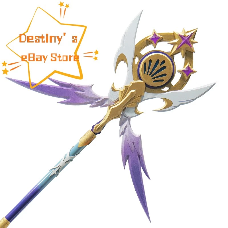 Honkai: Star Rail LED Robin Cosplay Props Weapon Staff Microphone Halloween 1PC - Image 3 of 4