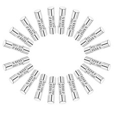 Ceramic Cartridge Fuses 20A 250V 6x25mm Fast Blow for Energy Saving Lamp 20pcs