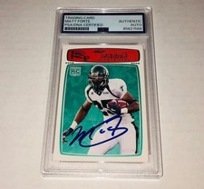 Matt Forte 2008 Topps Rookie Progression #219 Signed Rookie Card Auto PSA RARE A