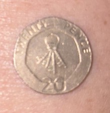 Rare Gibraltar 20p 2010 Queen Elizabeth Set Of Keys For Sale.