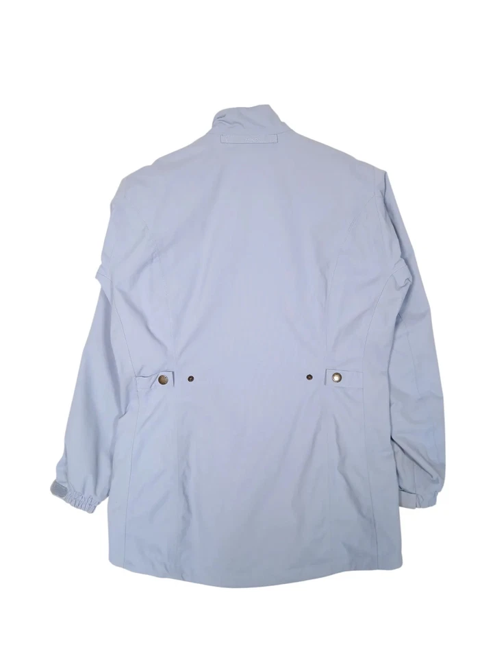 Chaqueta de tiro deportiva Musto para mujer talla 12 forrada de lana azul Foto 2 de 4