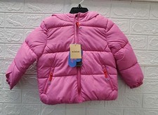 New Boden Fun Padded Lightweight Hooded Coat Pink Size 3-4 Youth