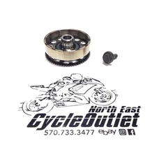 2009 08-16 YAMAHA YZF R6 OEM STATOR MAGNETO ALTERNATOR GENERATOR FLYWHEEL ROTOR
