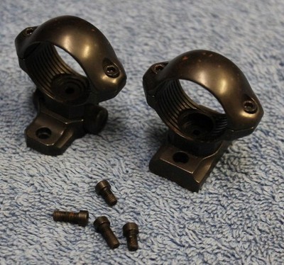 Leupold 1'' Low Rings & Bases - Browning A-Bolt LR Matte Black Steel 49898 50030