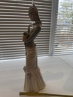 Lladro Porcelain Figurine Walk with the Dog #4893 Lady w/ Dog & Parasol — photo 5
