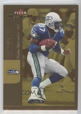 2002 Fleer Maximum To the Max 62/250 Shaun Alexander #203 e6p
