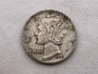 1936 P U.S. Mercury Head Silver Dime KW-19