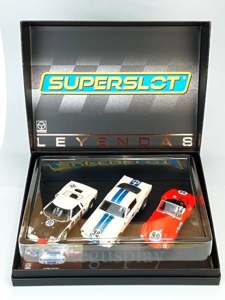 Slot Car Scalextric Superslot H4619A Ken Miles - Triple Car Pack-image