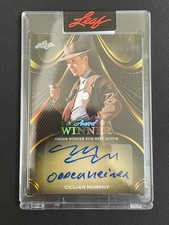Cillian Murphy 2024 Leaf Award Winner /40 Inscription Auto "Oppenheimer" #AW-CM1