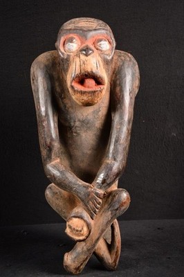 An Old African Bulu Statue Cameroon Afrika Africa, Afrique 2487
