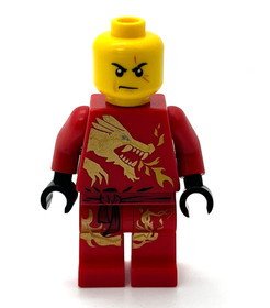 Kai DX The Golden Weapons Ninjago Lego Minifigure Fire Temple 2507