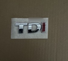 GENUINE VW TDi Tailgate Badge