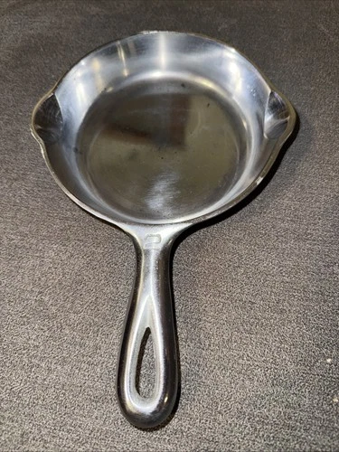 Griswold No. 2 Cast Iron Skillet ERIE PA 703 Large Logo Rare Chrome