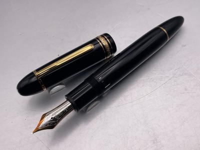 Montblanc Diplomat Meisterstuck c1970s Fountain Pen 14k Fine Nib Piston Fill 149