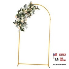 6.6 FT Wedding Arch Backdrop Stand for Party, Balloon Arch Stand, 6.6FT